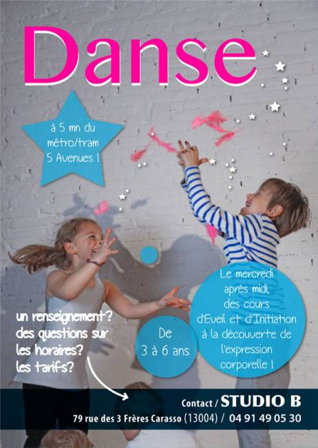 cours de danse pour les petits Marseille